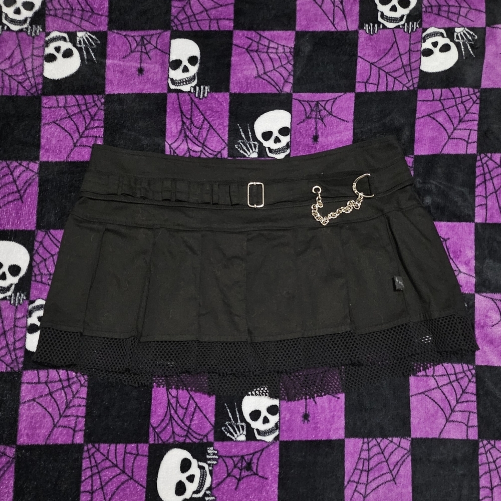 🕸 SOLD // Tripp nyc fishnet skirt 🕸